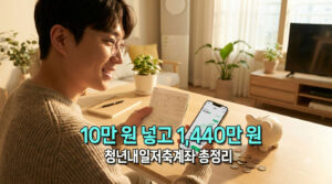 청년내일저축계좌 신청자격 조건 및 만기 1440만원 수령 실전 가이드