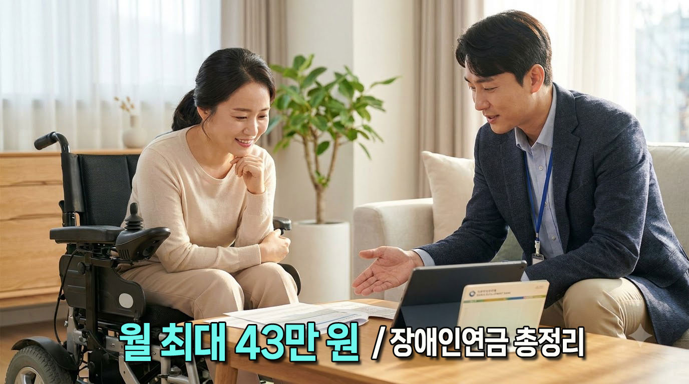 2026년 장애인연금 신청자격 및 지급액 총정리