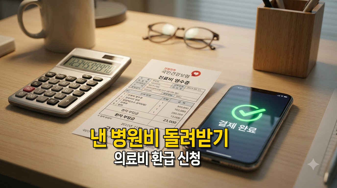 건강보험료 환급금 본인부담상한제 사후환급금 조회 및 신청 방법 총정리