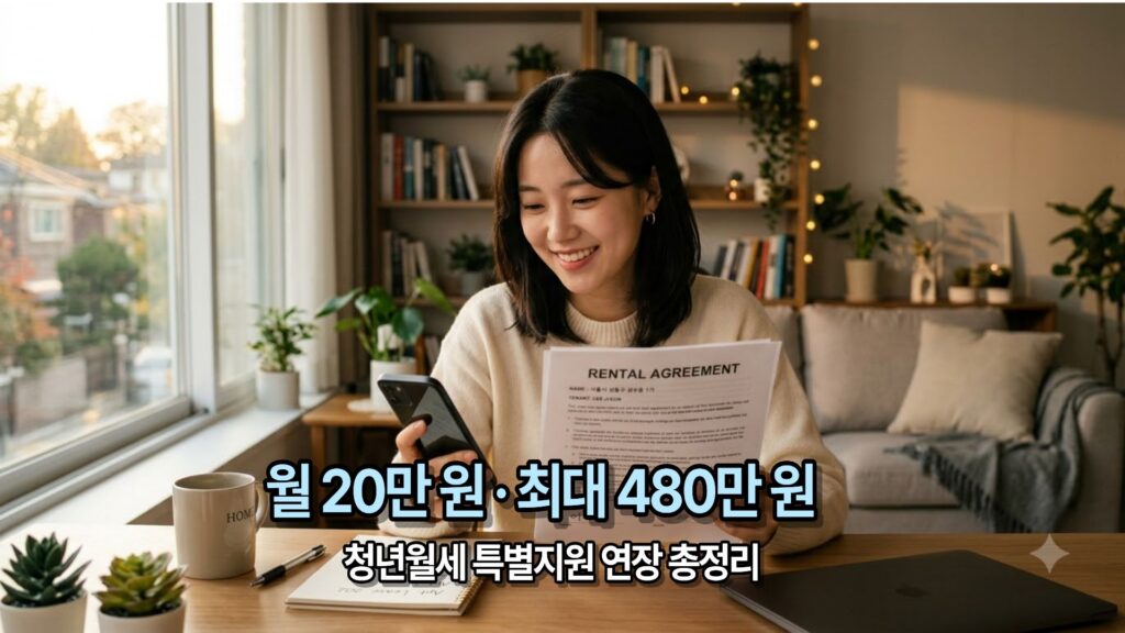 2026년 청년월세 특별지원 연장조건 및 지원기간 총정리