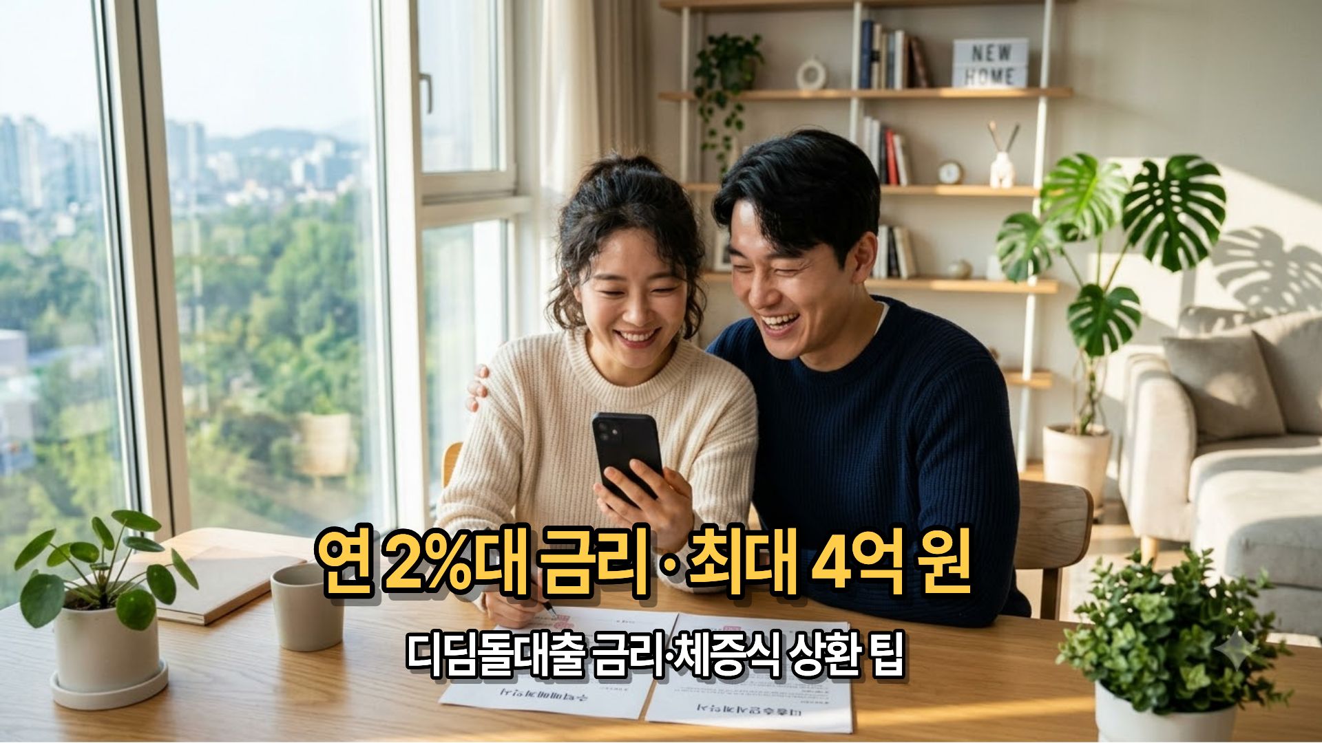 2026년 디딤돌대출 신청자격과 소득,금리 총정리