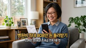 2026년 본인부담상한액 초과 의료비 환급금 신청 및 대상 조회 안내