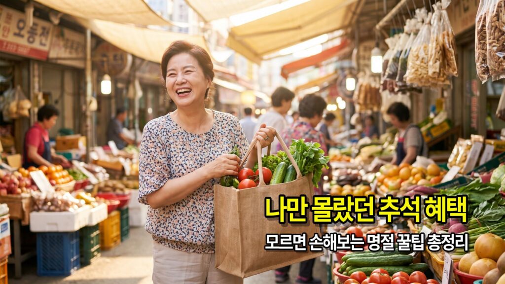 추석 명절 장바구니 온누리상품권 환급 지자체 지원금 고속도로 통행료 면제 혜택 총정리